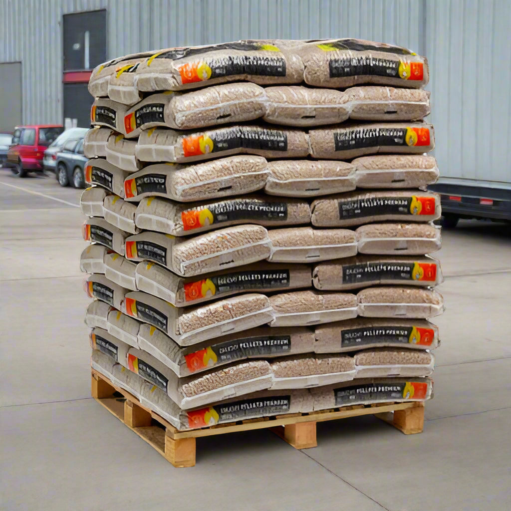 Gruchy Premium Holzpellets - 66 Säcke à 15 kg