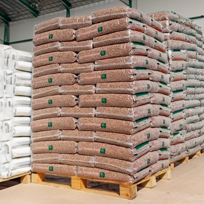 Natural Energy Holzpellets – Palette mit 70 Säcken à 15 kg