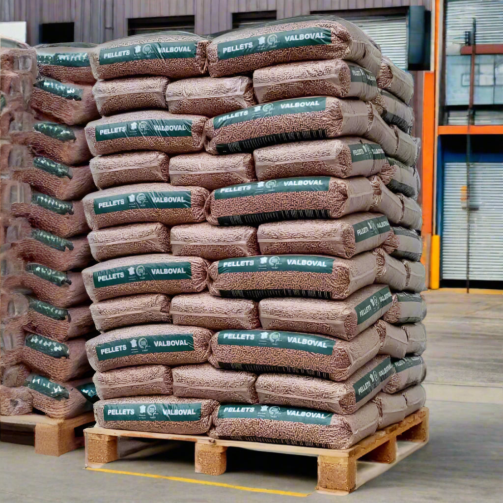 Pellet Valboval - Palette mit 65 Säcken à 15 kg