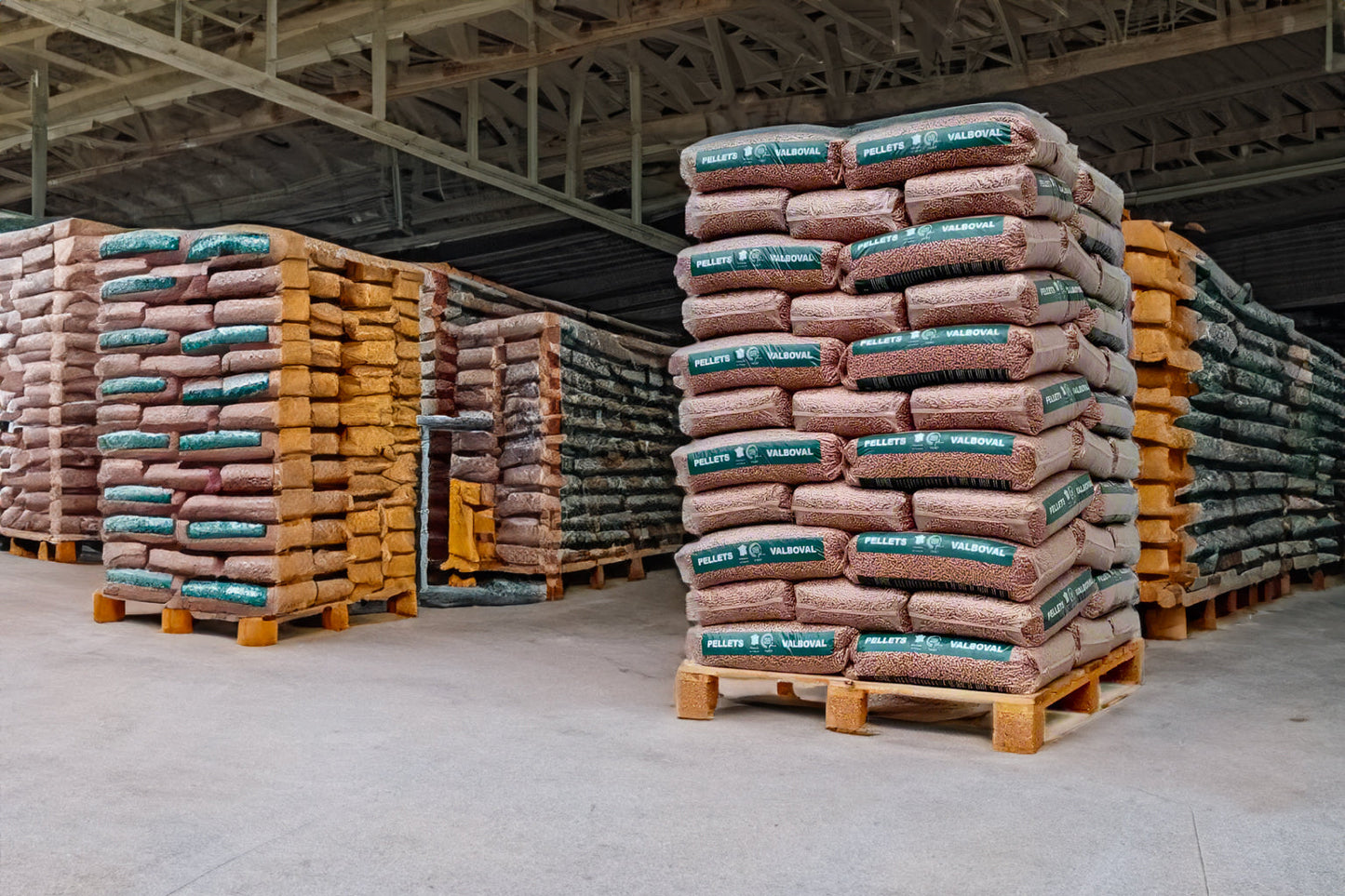 Pellet Valboval - Palette mit 65 Säcken à 15 kg