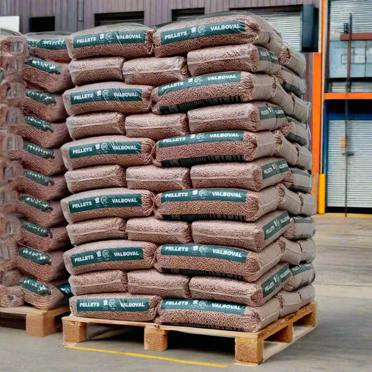 Pellet Valboval - Palette mit 65 Säcken à 15 kg